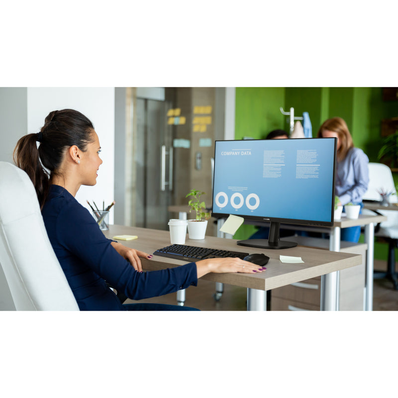 Chargez l'image dans la visionneuse de la galerie, Philips 32b2n3500 31.5 monitor (zwart, 2x hdmi, displayport, 3x usb-a, usb-b)