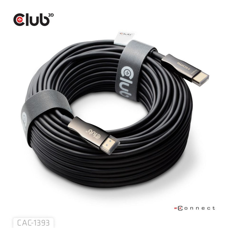 ギャラリービューアに画像をロードする, Club 3d hdmi hybride aoc kabel (zwart, 50 meter)