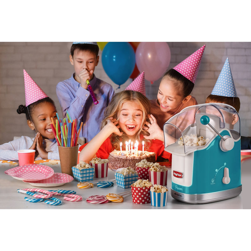 Load image into Gallery viewer, Ariete party time pop corn maker 2958 01 popcornmaker (lichtblauw)