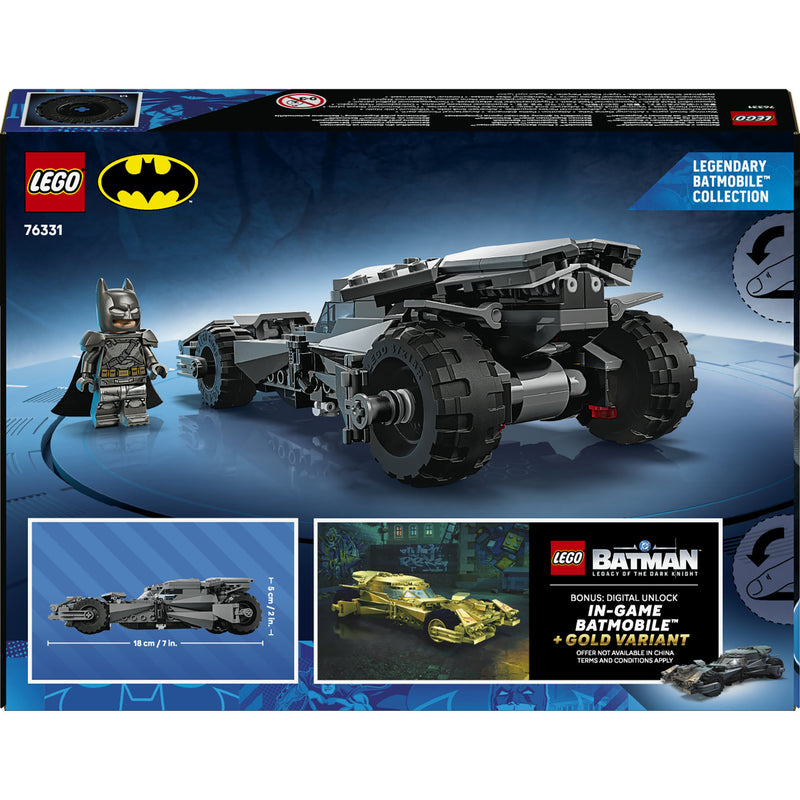 Cargue la imagen en el visor de la galería, Lego super heroes 76331 batman v superman batmobile