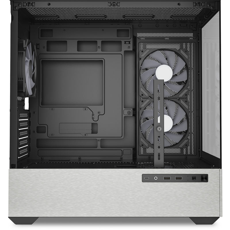 Load image into Gallery viewer, Sharkoon mk7 argb mini tower behuizing (zwart | 2x usb-a | 1x usb-c | rgb | tempered glass)