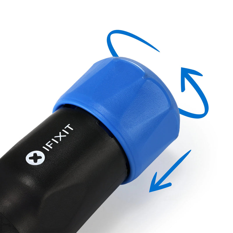 Load image into Gallery viewer, Ifixit narwhal 6-in-1 driver bitset (zwart blauw)