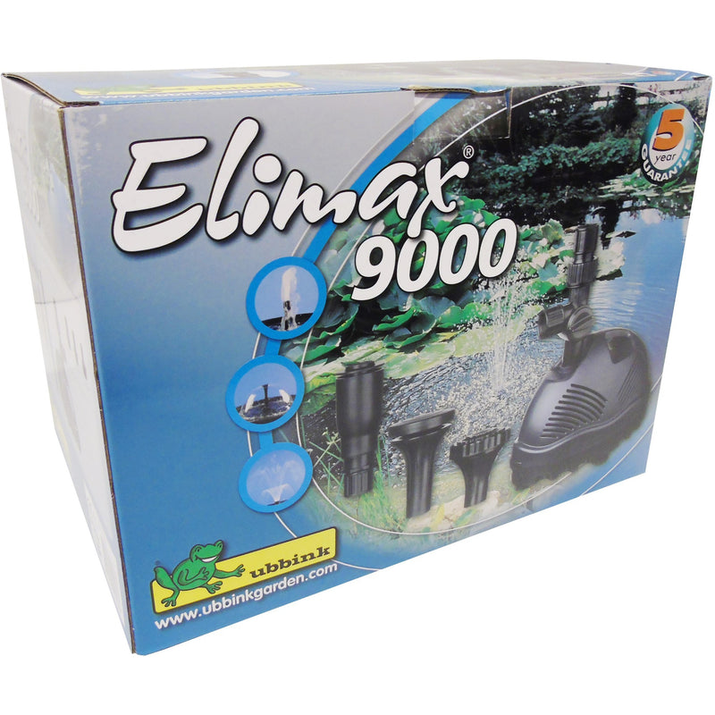 Load image into Gallery viewer, Ubbink elimax 9000 fonteinpomp (zwart)