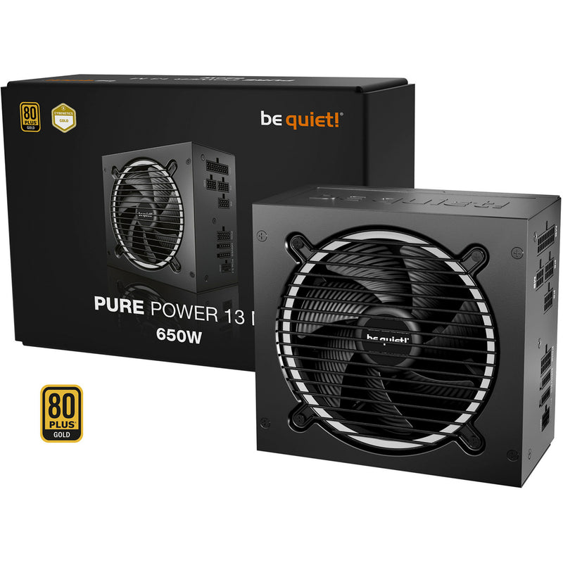 Load image into Gallery viewer, Be quiet! pure power 13 m modulaire 650 watt voeding (zwart, 1x 12v-2x6, 2x pcie)