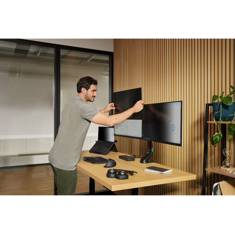 Chargez l'image dans la visionneuse de la galerie, Kensington pro fit ergo kb675 eq tkl rechargeable keyboard (zwart, eu lay-out (qwerty), membraan, 80% (tkl), bluetooth, 2.4 ghz)