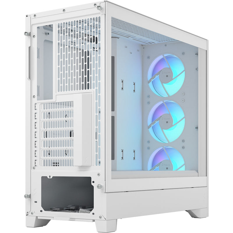 Laden Sie das Bild in Galerie -Viewer, Fractal design pop 2 air rgb midi tower behuizing (wit | 1x usb-a | 1x usb-c | rgb | tempered glass)