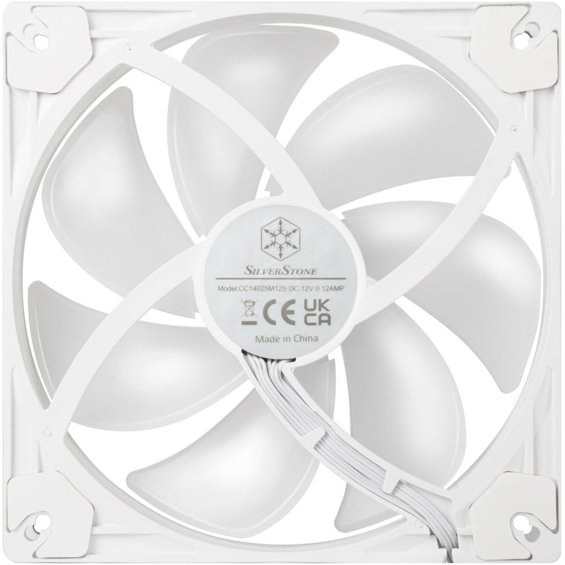Load image into Gallery viewer, Silverstone vista 140 argb case fan (wit, 140 x 140 x 25 mm, pwm)