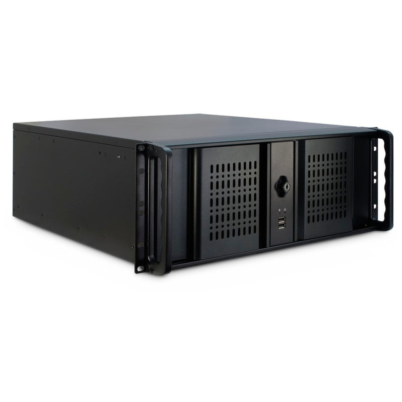 Load image into Gallery viewer, Inter-tech 4u-4098-s rack behuizing (zwart | 2x usb-a)