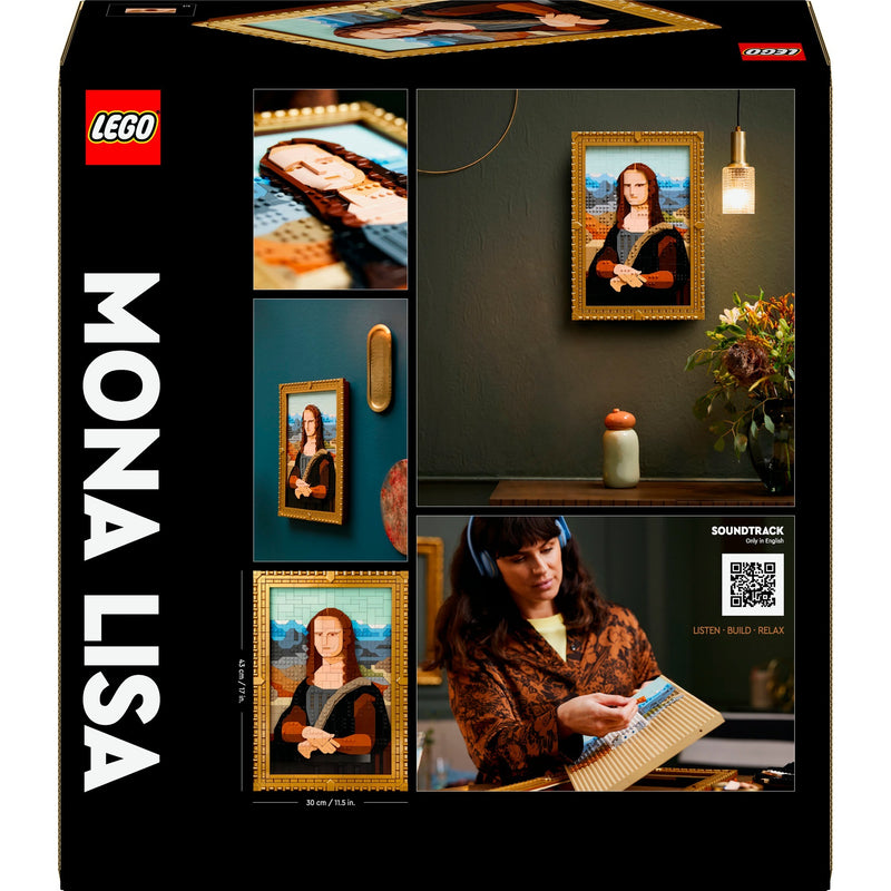 Afbeelding laden in galerijviewer, Lego art - mona lisa constructiespeelgoed (31213)