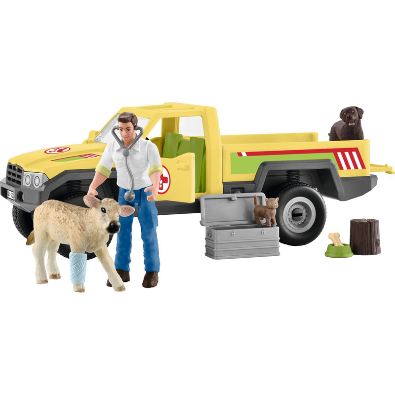 Load image into Gallery viewer, Schleich farm world speelfigurenset dierenartsbezoek op de boerderij