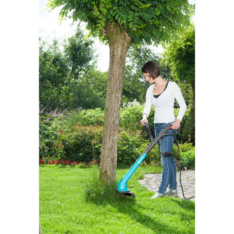 Load image into Gallery viewer, Gardena grastrimmer smallcut 300 23 (turquoise, 9805-20)