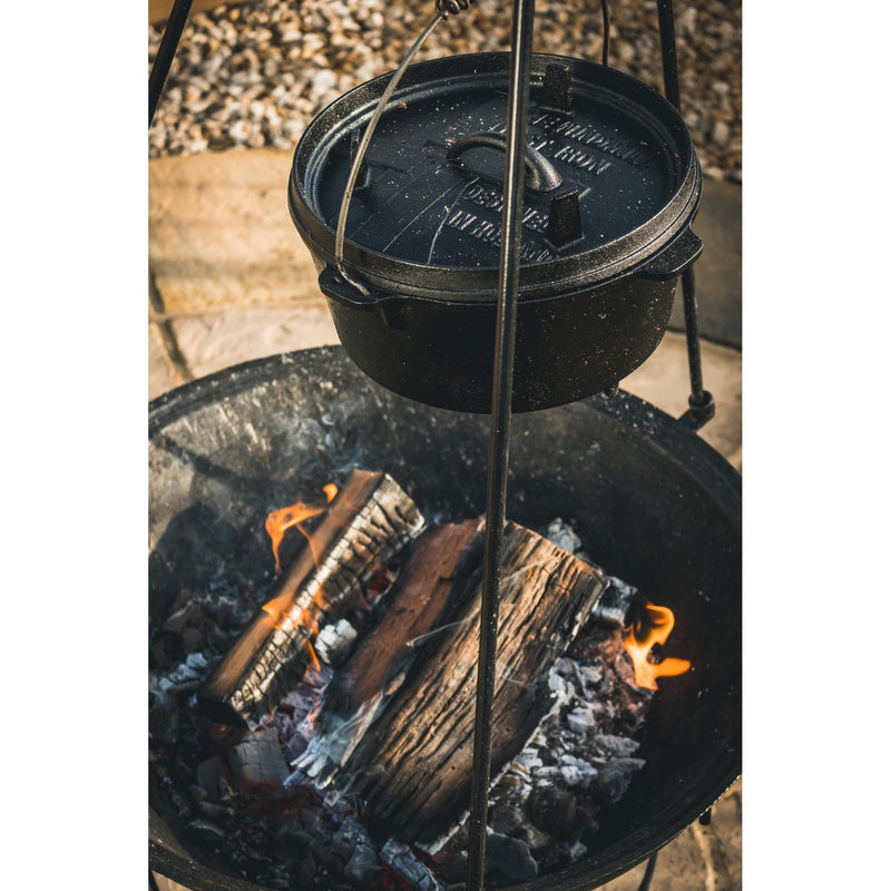 Afbeelding laden in galerijviewer, The windmill dutch oven 4,5 qt kookpan (zwart, ø 25.5 cm | 3.8 liter)