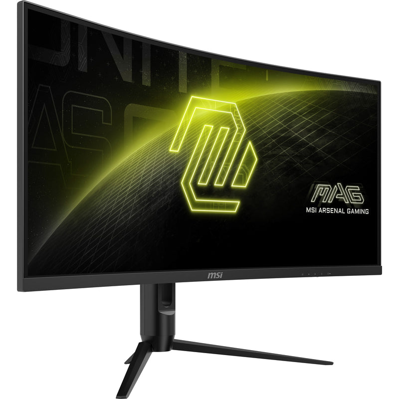 Load image into Gallery viewer, Msi mag 342cqr e2 34 curved ultrawide gaming monitor (zwart, 2x hdmi, displayport, 180 hz)