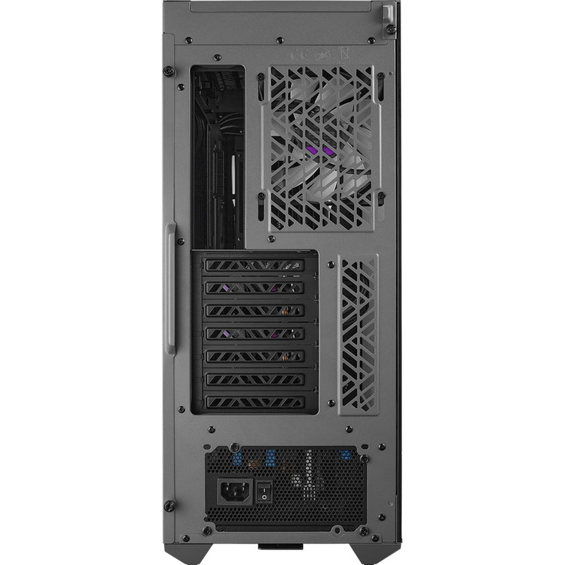 Load image into Gallery viewer, Cooler master td500 max midi tower behuizing (gunmetal | 2x usb-a | 1x usb-c | rgb | tempered glass)