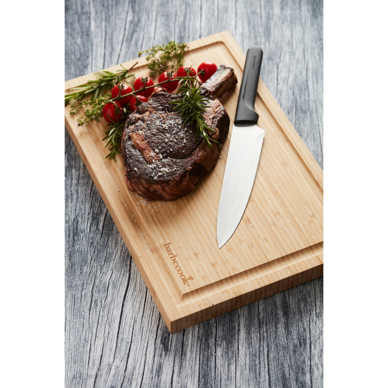 Load image into Gallery viewer, Barbecook snijplank uit bamboe met sapgeul (fsc 100%)
