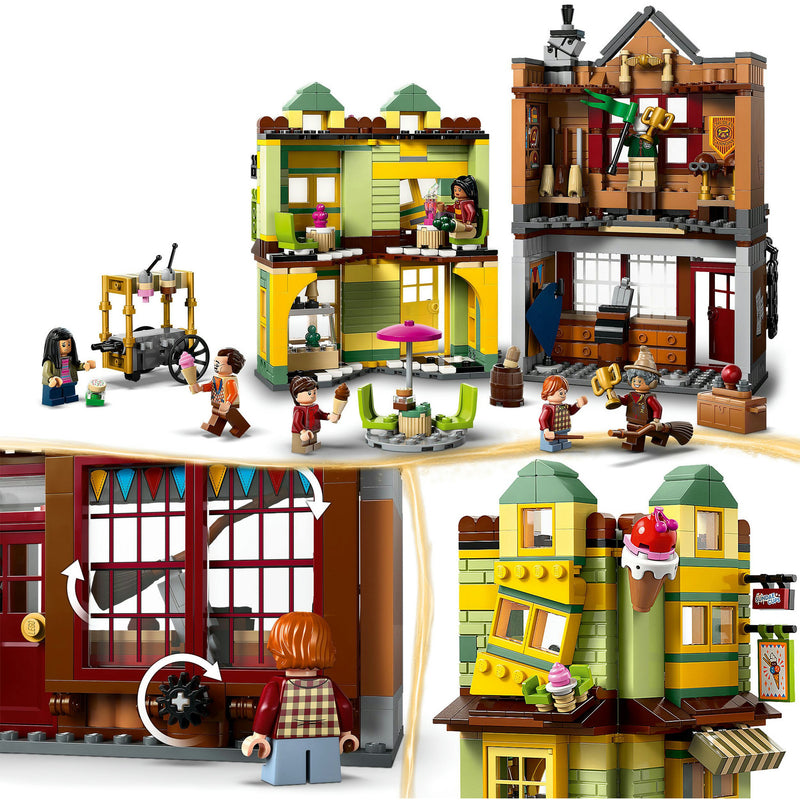 Afbeelding laden in galerijviewer, Lego harry potter zwik zwachtels zwerkbalpaleis en ijssalon set - 76452