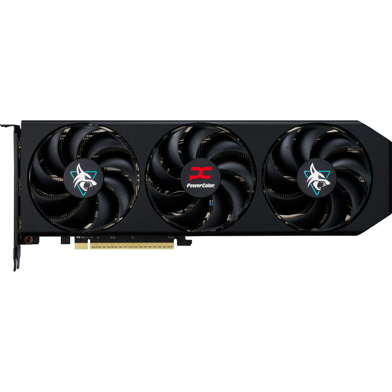 Laden Sie das Bild in Galerie -Viewer, Powercolor radeon rx 9060 xt hellhound 8gb grafische kaart (2x displayport, 1x hdmi)