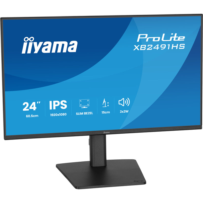 Load image into Gallery viewer, Iiyama prolite xb2491hs-b1 23.8 monitor (zwart, 120 hz, hdmi, displayport, audio)