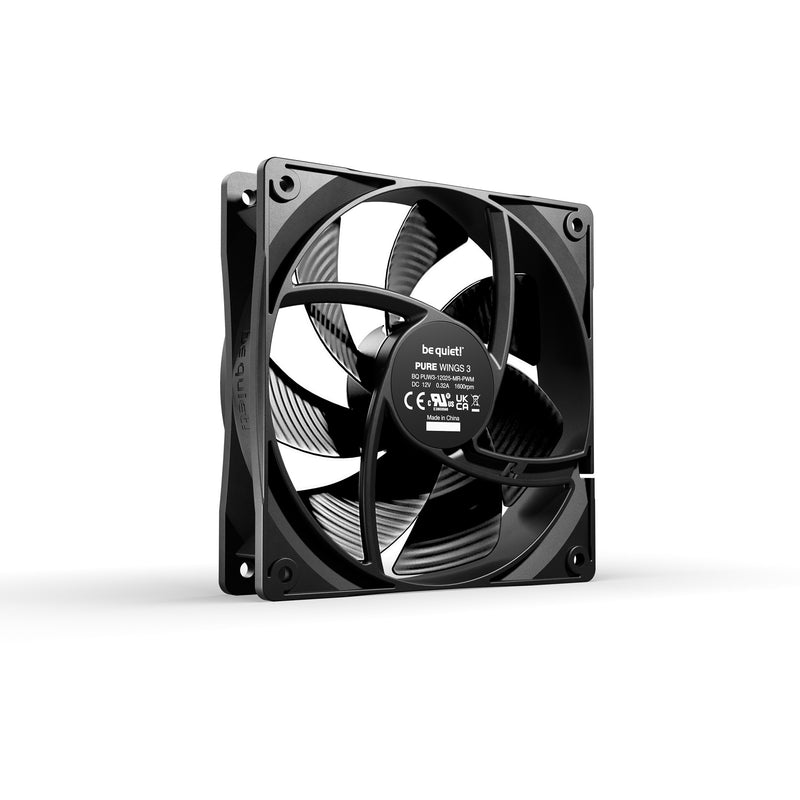 Load image into Gallery viewer, Be quiet! pure wings 3 pwm case fan (zwart, 120 x 120 x 25 mm)
