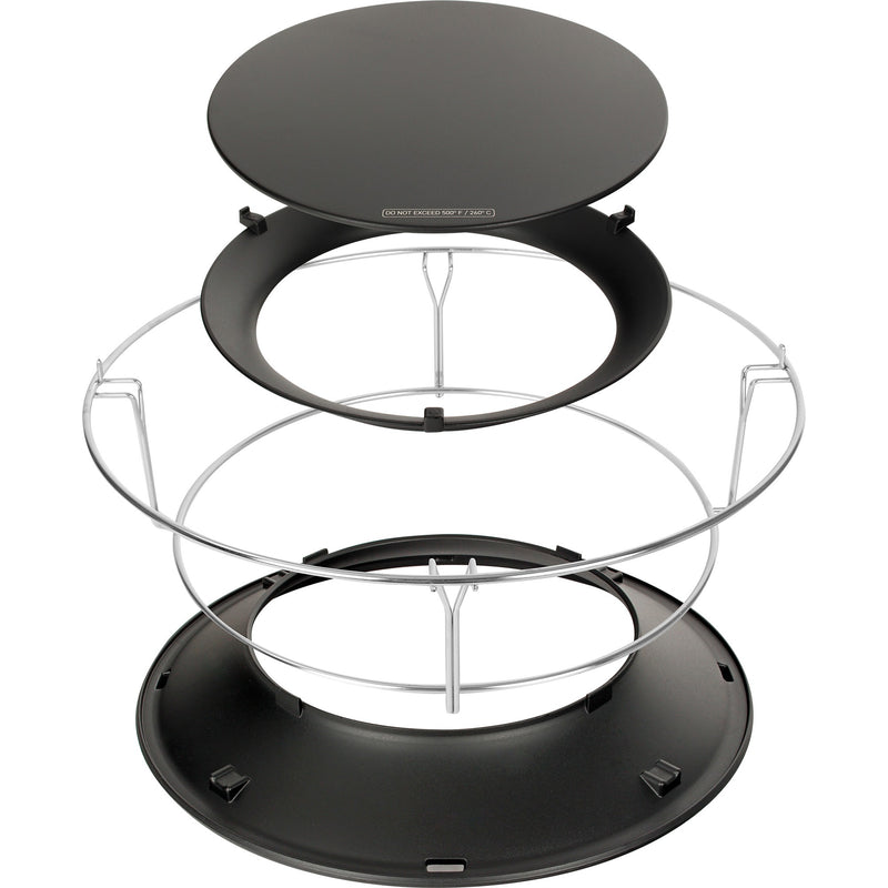 Load image into Gallery viewer, Kamado joe slōroller met rvs cooking rack voor classic i ii inlegrooster