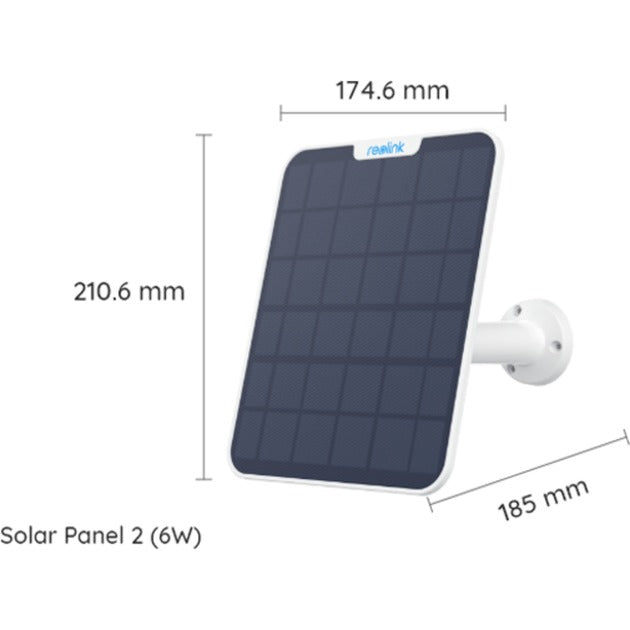 Load image into Gallery viewer, Reolink solar panel 2 (6w) zonnepaneel (wit, usb-c)