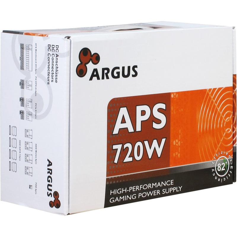 Afbeelding laden in galerijviewer, Inter-tech argus aps-720 720 watt voeding (zwart, 2x pcie)