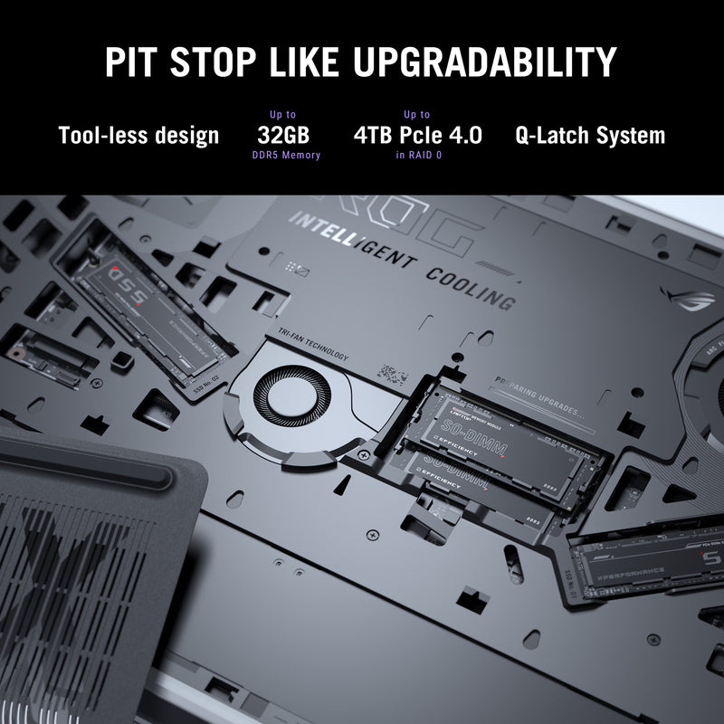 Afbeelding laden in galerijviewer, Asus rog strix g16 g615lr-s5072w 16 copilot+ gaming laptop (zwart grijs | core ultra 9 275hx | rtx 5070 ti | 32 gb | 1 tb ssd)