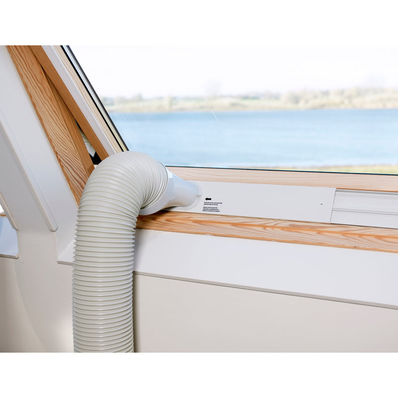 Load image into Gallery viewer, Bestron aac9000 mobiele airconditioner (wit, koelvermogen 2,6 kw | met cfc-vrij koelmiddel | 9000 btu h)
