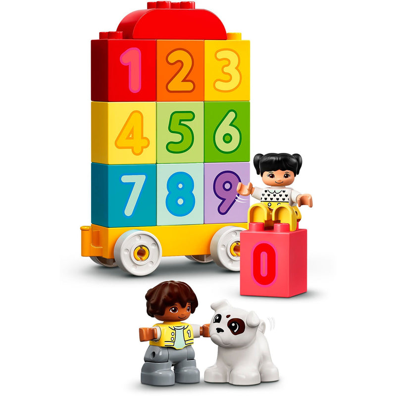 Chargez l'image dans la visionneuse de la galerie, Lego duplo - getallentrein - leren tellen constructiespeelgoed (10954)