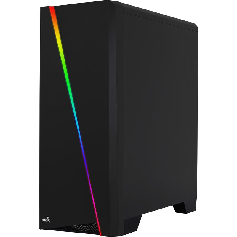 Load image into Gallery viewer, Aerocool cylon midi tower behuizing (zwart | 3x usb-a | rgb | window)