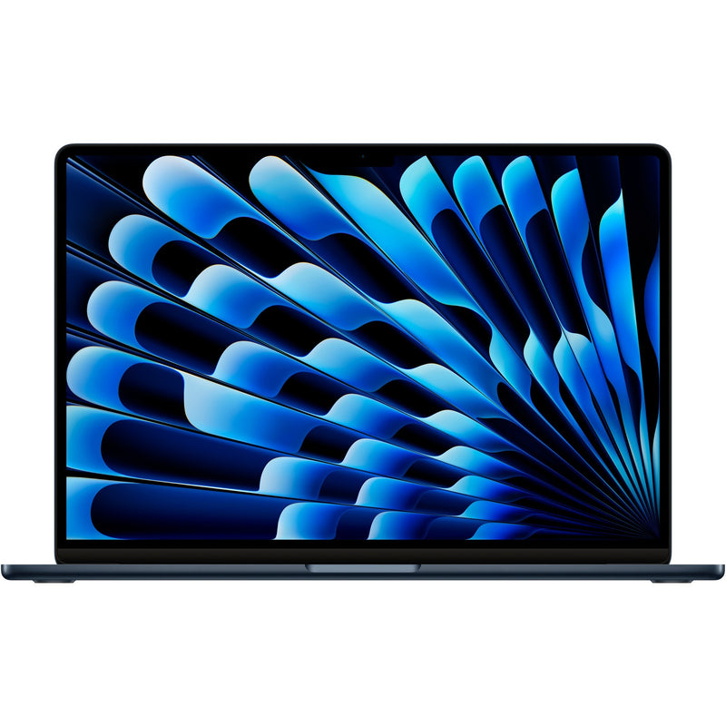 Afbeelding laden in galerijviewer, Apple macbook air 2024 15 (mryu3n a) refurbished laptop (nachtblauw | m3 8 core | 10-core gpu | 8 gb | 256 gb ssd)