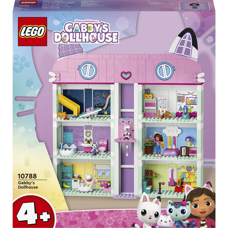 ギャラリービューアに画像をロードする, Lego gabby's poppenhuis gabby's poppenhuis speelgoed speelgoed met 4 minifiguren en accessoires voor kinderen 4+ - 10788