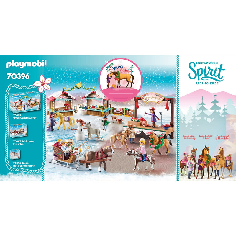 Load image into Gallery viewer, Playmobil spirit - kerstmis concert constructiespeelgoed (70396)