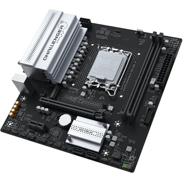 ギャラリービューアに画像をロードする, Maxsun ms-challenger h810m-k wifi socket 1851 moederbord (zwart, gb-lan, wlan, bt, sound, µatx)