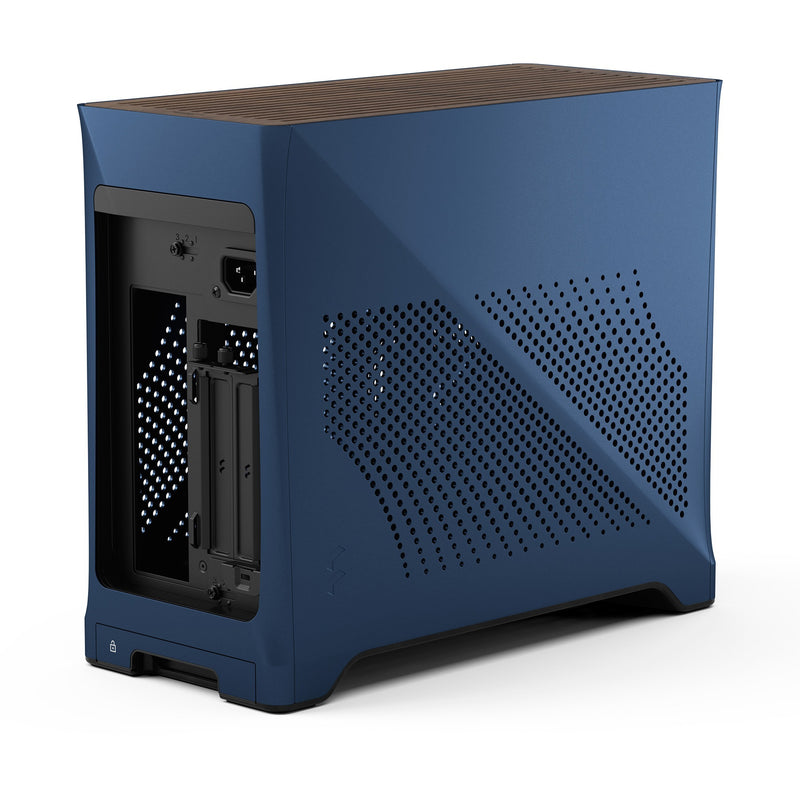 Afbeelding laden in galerijviewer, Fractal design era 2 midnight blue mini tower behuizing (donkerblauw | 2x usb-a | 1x usb-c)