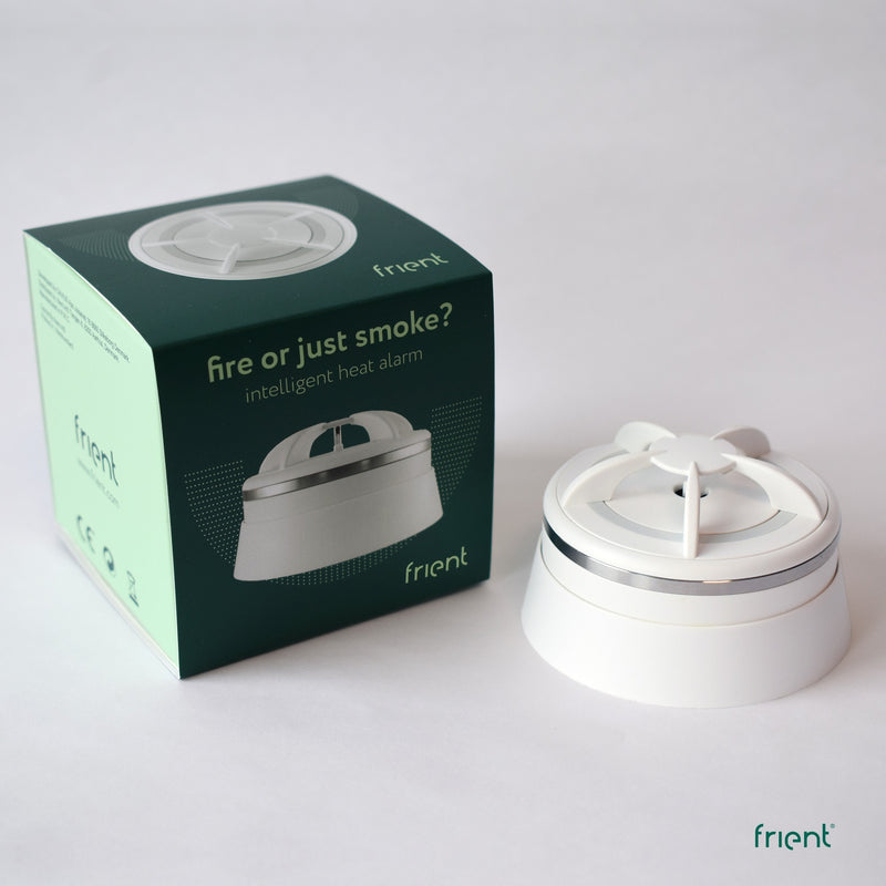 Load image into Gallery viewer, Frient intelligent heat alarm melder (wit, zigbee 3.0)