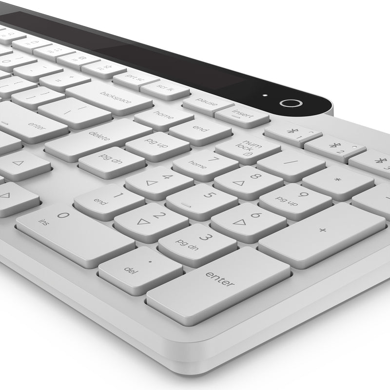 ギャラリービューアに画像をロードする, Lenovo 800 self-charging bluetooth keyboard (wit, us lay-out (qwerty), plunger, 100%, plunger switch, bluetooth 5.1, usb-c)