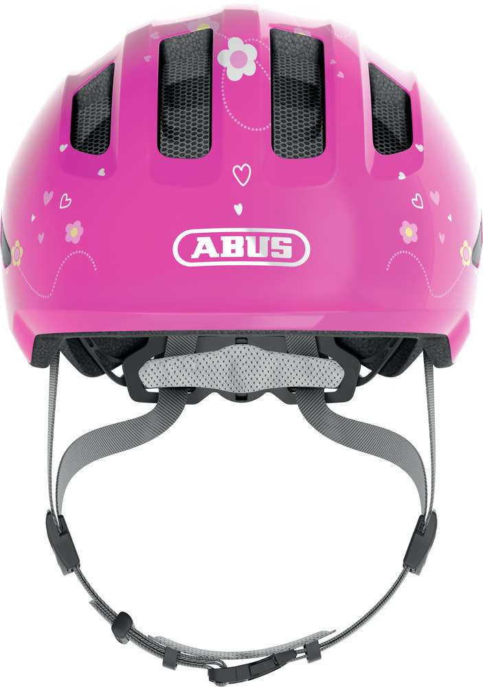 Load image into Gallery viewer, Abus helm Smiley 3.0 pink butterfly M 50-55cm