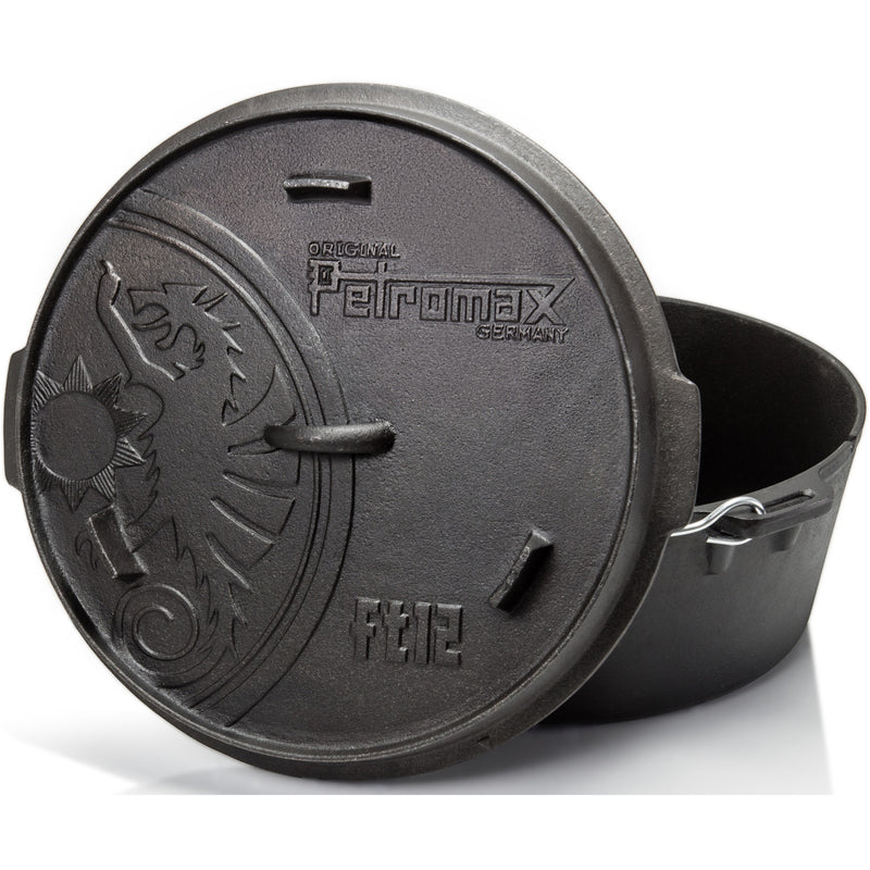 Load image into Gallery viewer, Petromax dutch oven ft12-t kookpan (zwart, 10,8 liter)