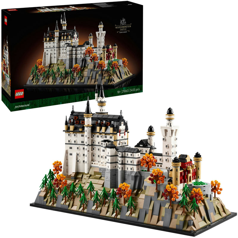 Load image into Gallery viewer, Lego architecture 21063 slot neuschwanstein verzamelset