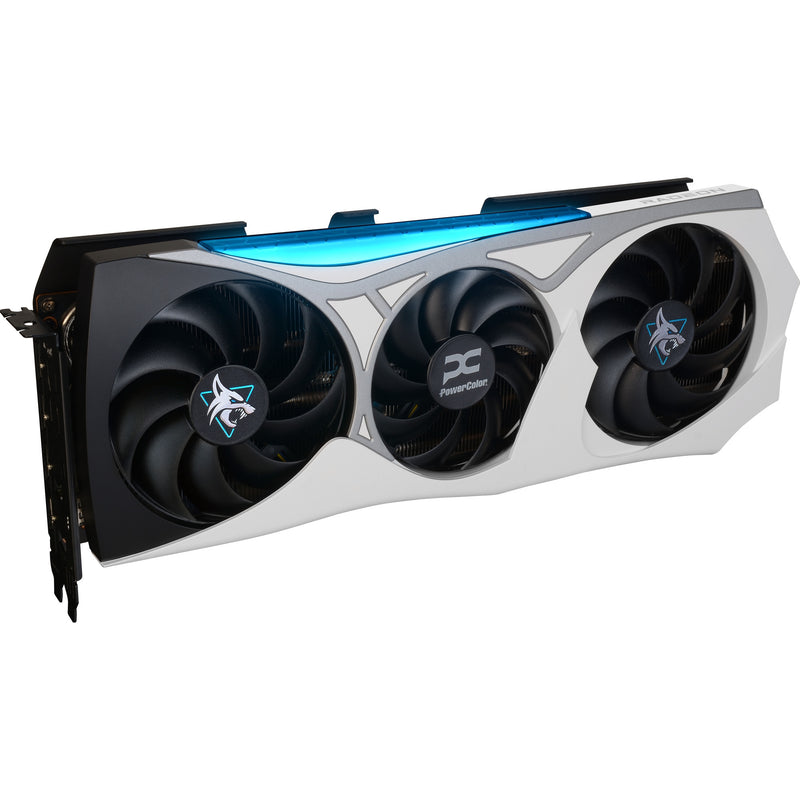 Afbeelding laden in galerijviewer, Powercolor radeon rx 9070 xt hellhound reva16gb limited edition grafische kaart (wit zwart, rdna4, gddr6, 3x displayport, 1x hdmi)