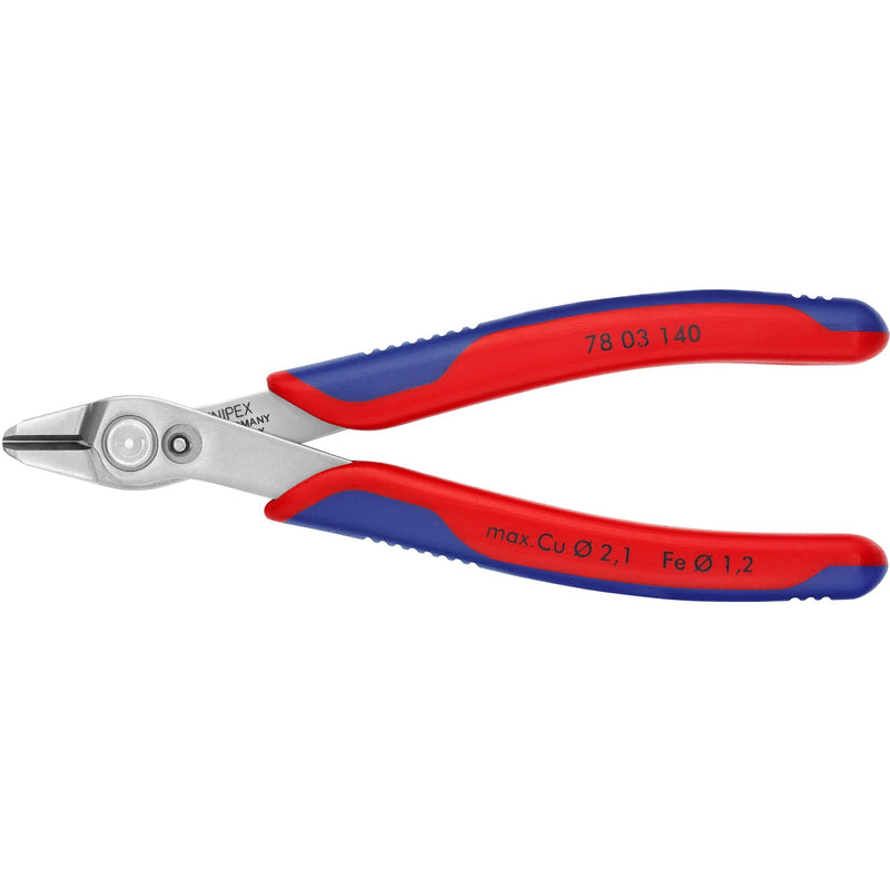 Load image into Gallery viewer, Knipex electronic super knips xl 7803140 elektronica-tang (rood blauw)