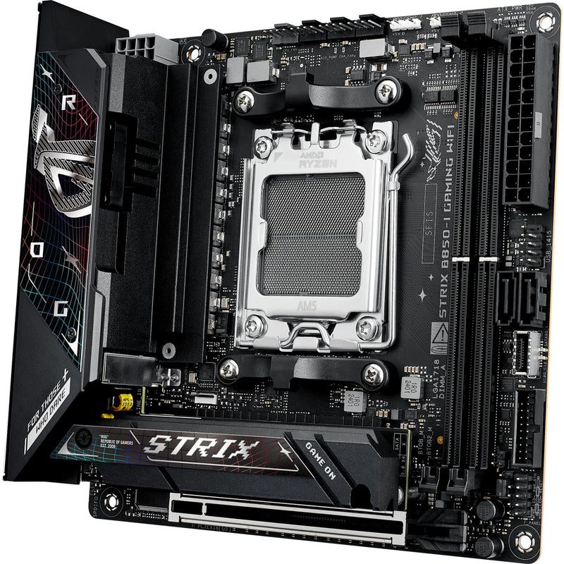 Load image into Gallery viewer, Asus rog strix b850-i gaming wifi socket am5 moederbord (2.5gb-lan, wi-fi 7, bt, sound, mini-itx)
