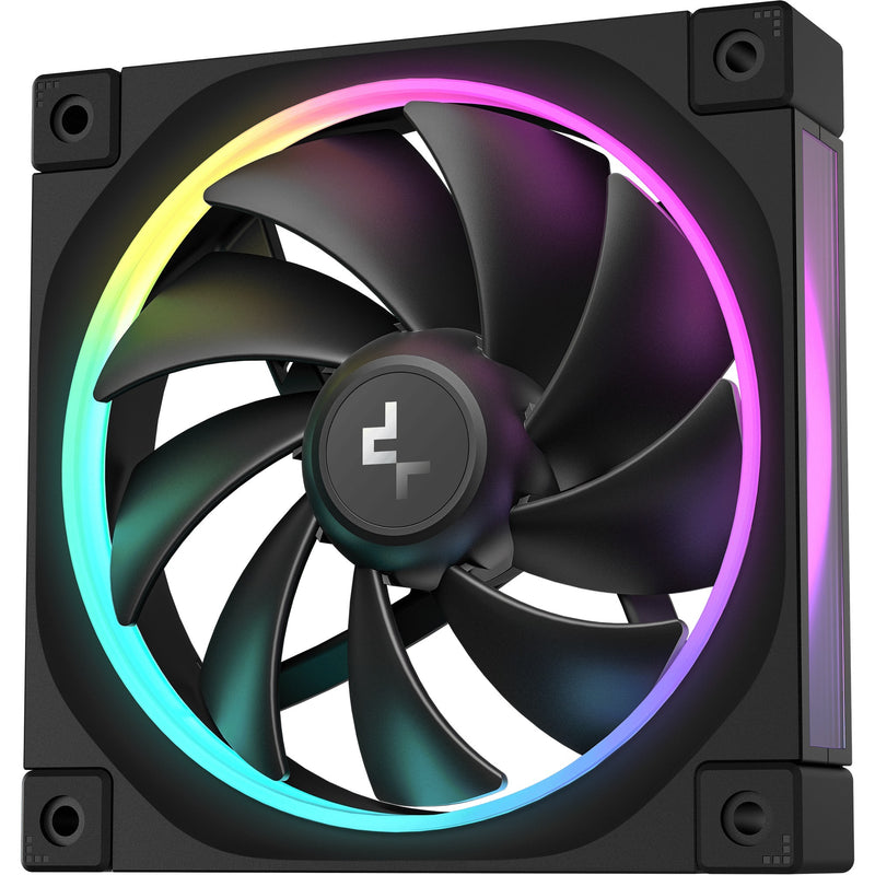 Chargez l'image dans la visionneuse de la galerie, Deepcool fl12 rgb case fan (zwart, 120 x 120 x 25 mm, pwm)