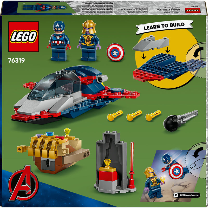Load image into Gallery viewer, Lego super heroes marvel 76319 captain america vs. thanos