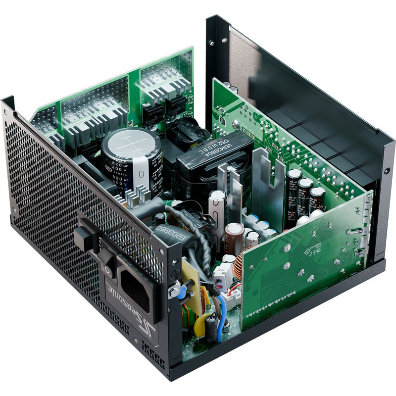 Load image into Gallery viewer, Seasonic focus gx-750-v4 atx3.1 modulaire 750 watt voeding (zwart, 2x pcie)