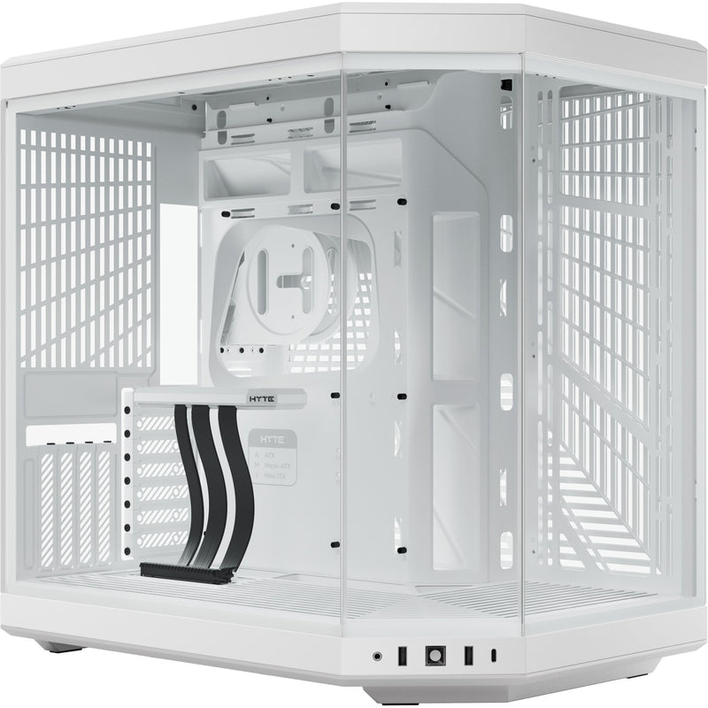 Load image into Gallery viewer, Hyte y70 midi tower behuizing (wit | 2x usb-a | 1x usb-c | tempered glass)