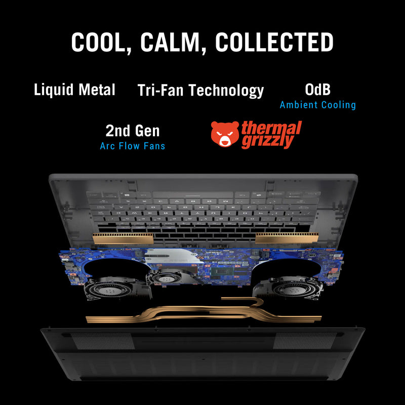 Afbeelding laden in galerijviewer, Asus rog zephyrus g16 gu605cp-qr103w 16 gaming laptop (grijs | core ultra 9 285h | rtx 5070 | 32 gb | 2 tb ssd)