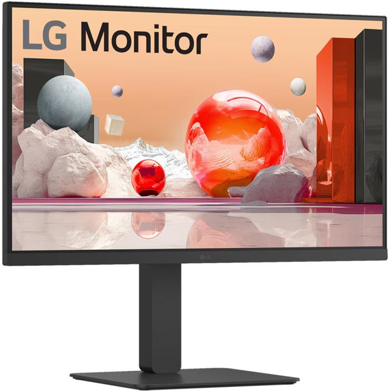 Load image into Gallery viewer, Lg 27ba650 27 monitor (zwart, hdmi, displayport, audio, usb-c)