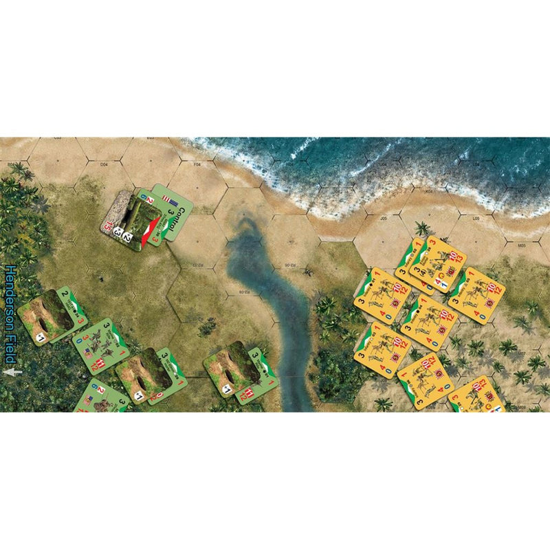 Load image into Gallery viewer, European player network conflict of heroes: guadalcanal the pacific 1942 bordspel (engels, 2 - 4 spelers, 60 - 240 minuten, vanaf 13 jaar)